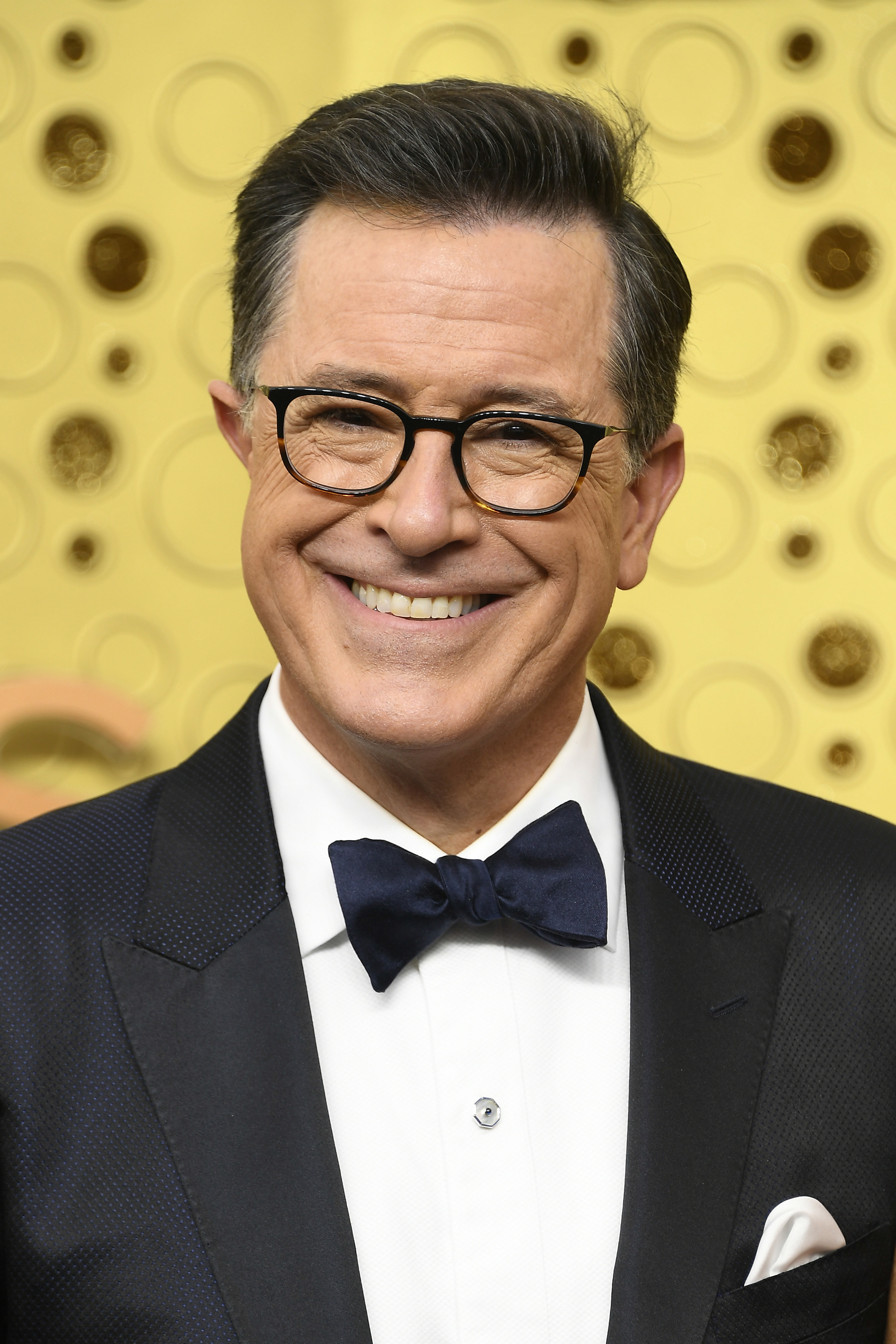 Closeup of Stephen Colbert