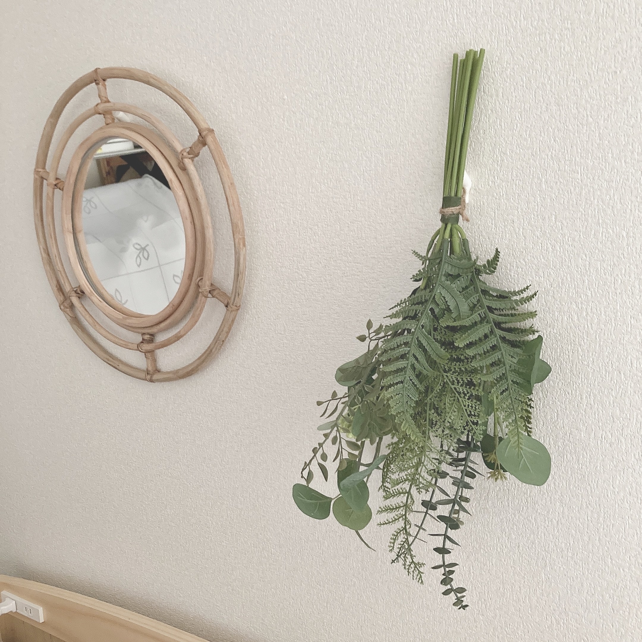 IKEA（イケア）のオススメのインテリア雑貨「SMYCKA スミッカ 造花のブーケ, 室内/屋外用 グリーン」