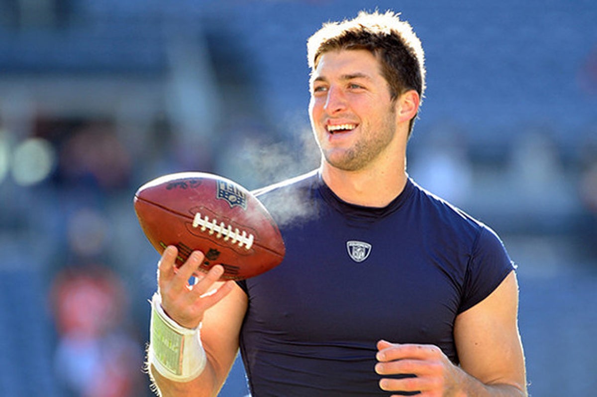 How good was Tim Tebow as a high school baseball player?