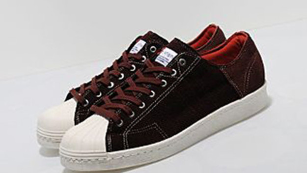 Adidas superstar 80s black rust red exclusive clearance