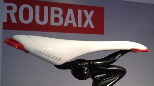 Standard on the Specialized S-Works Roubaix, this seatpost is designed to enhance rider comfort.