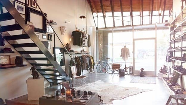 Check out the footwear sitting on the shelves at this new L.A. spot.