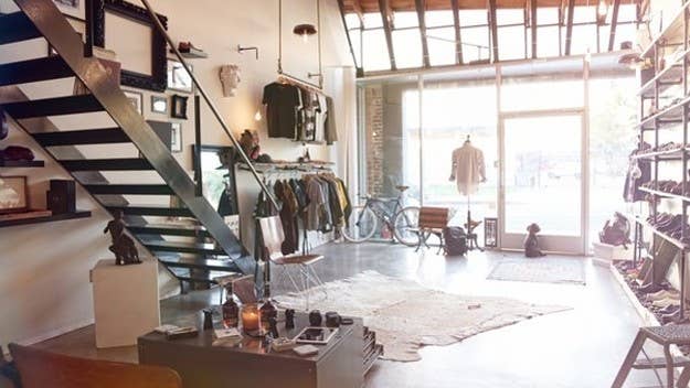 Check out the footwear sitting on the shelves at this new L.A. spot.