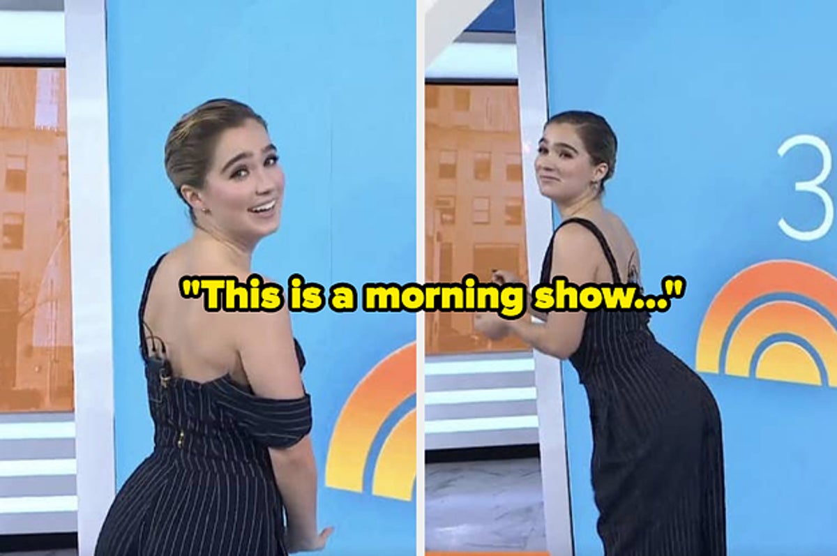 Haley Lu Richardson White Lotus Twerking Today Show