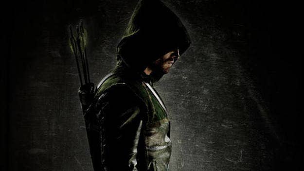 Featuring Stephen Amell as The Green Arrow.