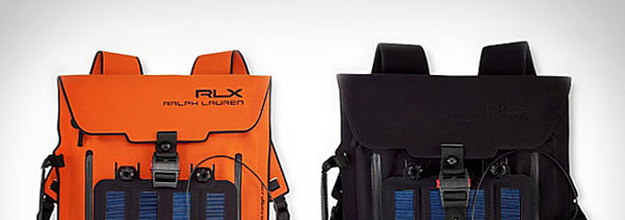 Ralph Lauren Solar Panel Backpack Charges Gadgets On The Go | Complex