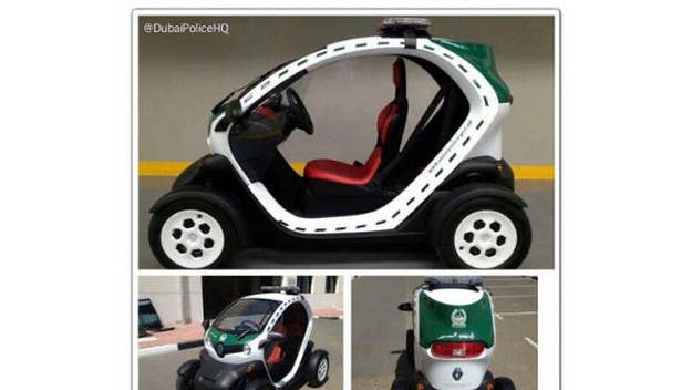 The Dubai Police added another not so super car to the fleet.
