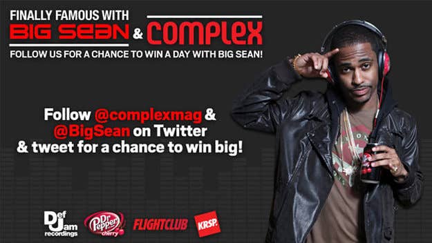 We're giving you a chance to win a day with Big Sean, plus other sweet prizes.