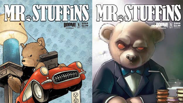 Our comic book columnist previews an awesome new book by Andrew Cosby and Johanna Stokes about a teddy bear with a secret.