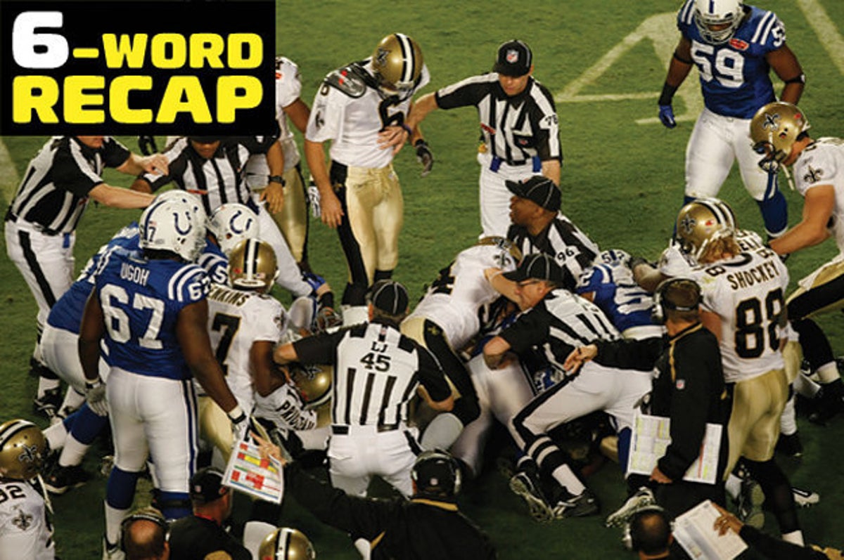 Super Bowl XLIV Recap: Saints vs. Colts