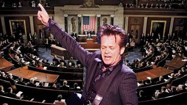 If John Mellencamp does decide to run for Senate in Indiana, he wouldn't be the first entertainer to get it in politically.