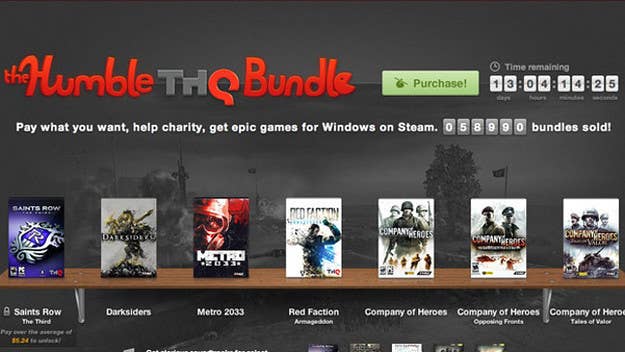 Humble Bundle has turned to triple-A games.