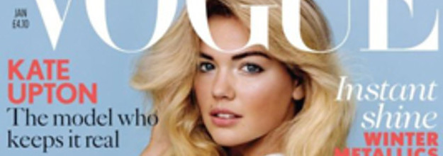 Kate Upton Vogue Cover & Pictures Jan 2013 - Interview, British Vogue