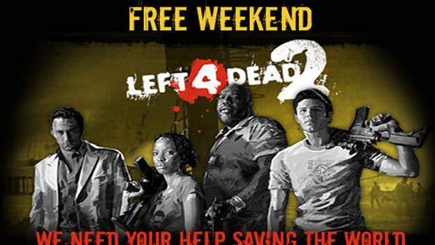 It's Halloween time! 'Left 4 Dead' has zombies! Get it?