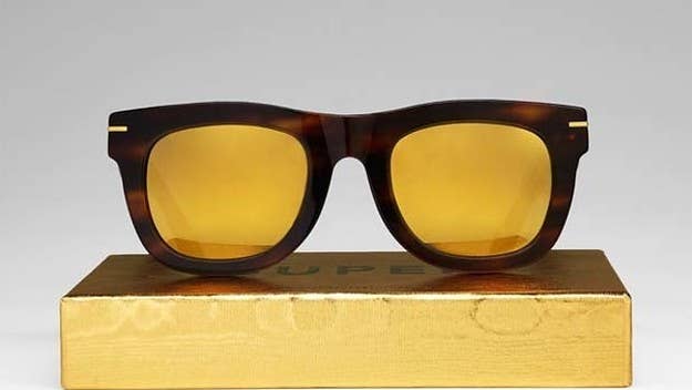 Go inside LA's Fred Segal to find these gold tinted shades.
