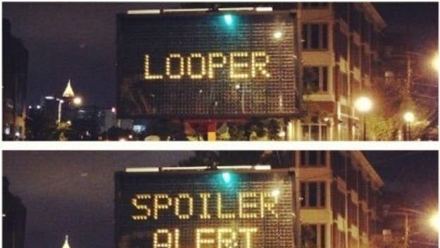 If you haven't seen Looper yet you might not want to go any further.