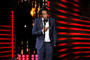Inductee Jay Z speaks onstage during the 36th Annual Rock & Roll Hall Of Fame Induction Ceremony
