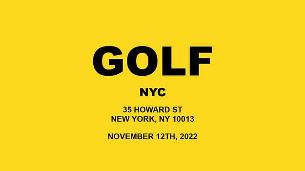 Rapper Tyler, the Creator is bringing his luxury athleisure brand Golf Wang to New York for its second storefront on Saturday housing the fall/winter 2022 line.