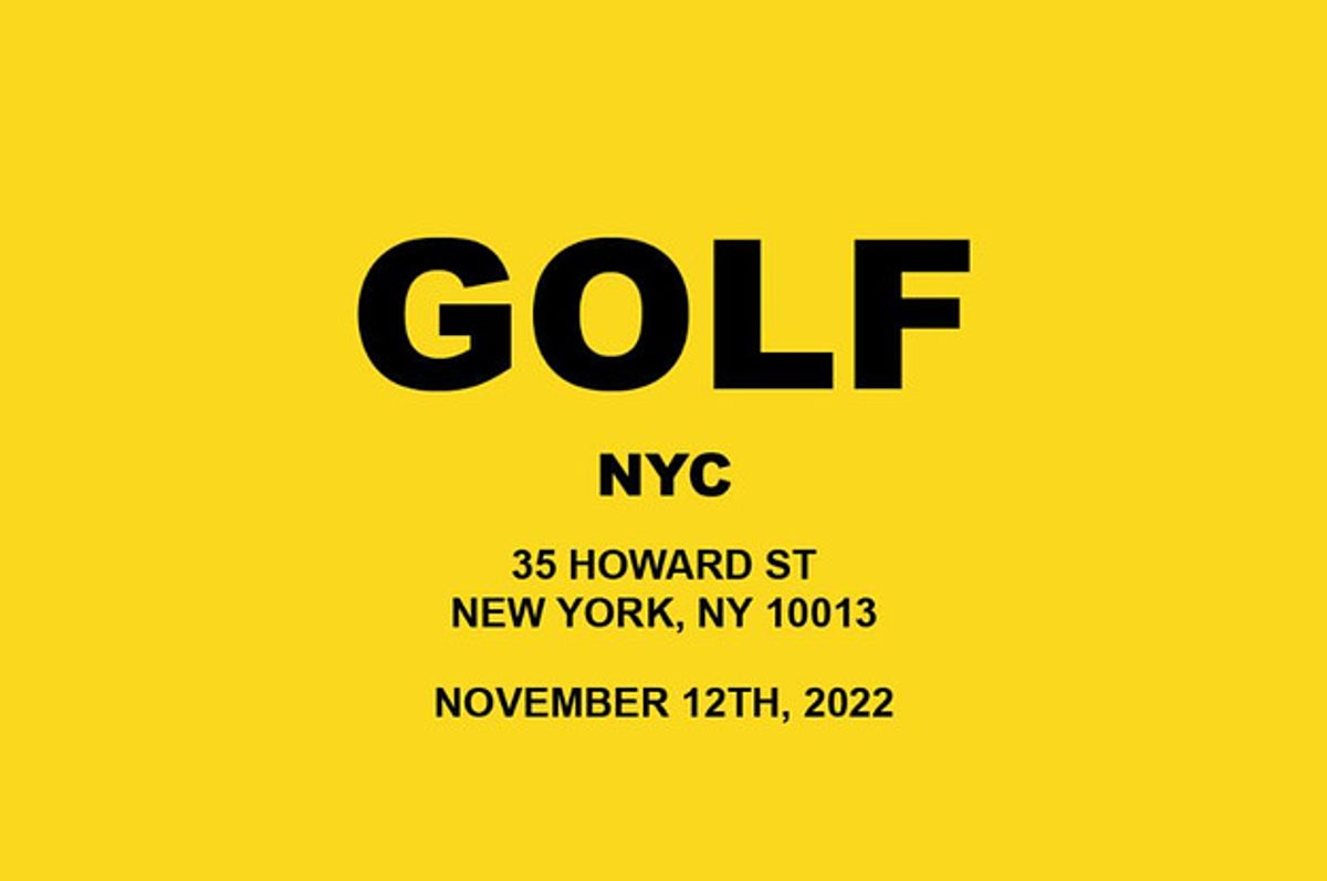 Tyler The Creator To Open “Golf Wang” Clothing Store In NY City