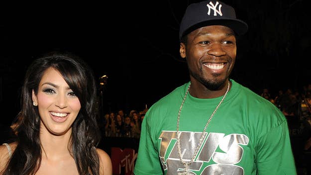 Fresh off performing at Art Basel's star-studded party on Friday, 50 Cent ran into the Kardashians, which motivated him to deliver an encore performance.