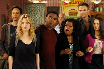 Community cast in still from show
