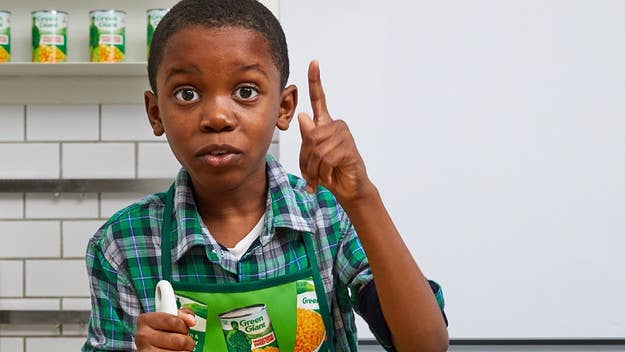 Tariq, the enthusiastic vegetable fan known as "Corn Kid," has partnered with Green Giant to help those in need during the holiday season this year.