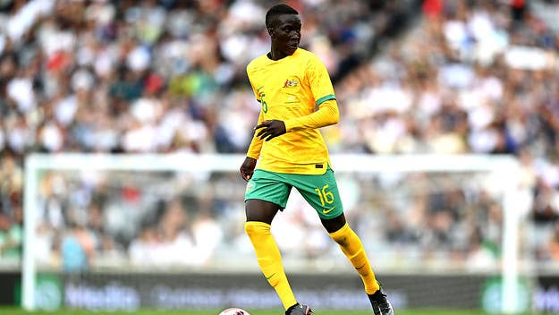 Garang Kuol is the youngest Australian to ever be selected for an Australian FIFA World Cup team, and the country's brightest rising football star. 