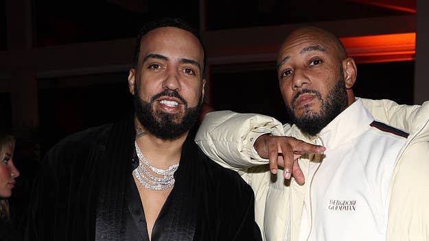 French Montana celebrated his 38th birthday by throwing a star-studded party at his Hidden Hills estate, which now includes a camel courtesy of Swizz Beatz.