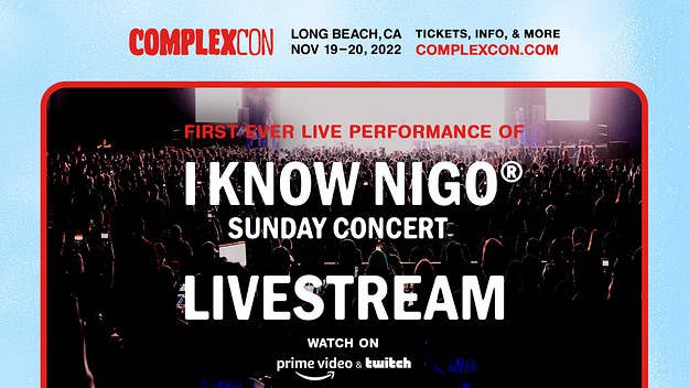 NIGO® will be bringing out Lil Uzi Vert, Pusha T, Clipse, Ski Mask the Slump God, Kodak Black, and Teriyaki Boyz for his headlining performance at ComplexCon.