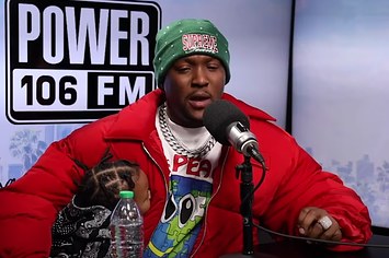 Screenshot of Hit-Boy's appearance on Power 106 Los Angeles.