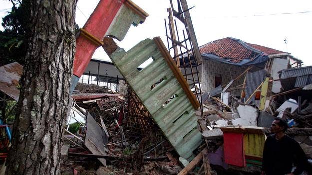 At least 62 people were killed and hundreds of others injured after a 5.6 magnitude earthquake struck the Indonesian island of Java on Monday