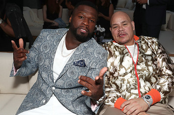 Curtis "50 Cent" Jackson and Fat Joe attend STARZ "Power" Season 4