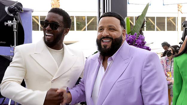 At DJ Khaled’s 47th birthday party this past week, Sean 'Diddy' Combs paid tribute to his friend and fellow hip-hop mogul in an emotional speech.