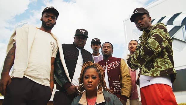 Roc Nation highlighted its new class of talent on Monday with the release of a rooftop cypher session featuring HDBeenDope, Reuben Vincent, Huey V, and more.