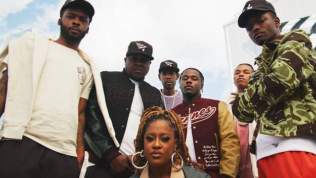 Roc Nation highlighted its new class of talent on Monday with the release of a rooftop cypher session featuring HDBeenDope, Reuben Vincent, Huey V, and more.