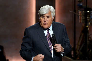 Jay Leno performs at The Library of Congress Gershwin Prize tribute concert