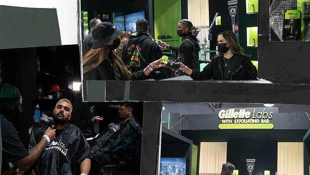 GilletteLabs will be providing free shaves and shape-ups from celebrity barbers at Reality to Idea-designed barbershop booth at ComplexCon 2022