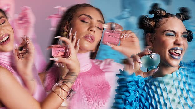 TikTok creator Makayla London shows off how to rock Versace's Bright Crystal and Dylan Turquoise perfumes to take your outfit to the next level.