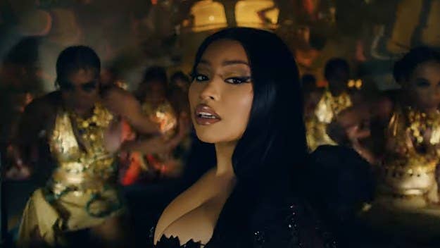 Nicki Minaj joins forces with Maluma and Lebanese singer Myriam Fares for their new collaborative single celebrating the 2022 FIFA World Cup.