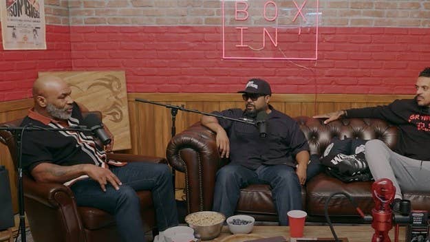 The West Coast rapper addressed the years-long dispute during an appearance on Mike Tyson's 'Hotboxin' podcast: 'Warner Brothers is weird right now.'