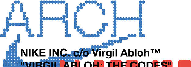 Nike & VA Securities Present Virgil Abloh: The Codes c/o