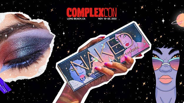 ComplexCon attendees can stop by the Urban Decay booth to see artist Robin Eisneberg paint a mural and win a new Urban Decay Naked x Robin Eisenberg palette.