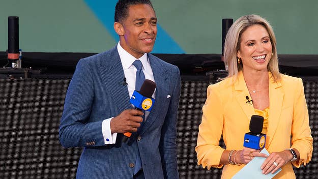 'Good Morning America' co-hosts Amy Robach and T.J. Holmes have been taken off the air after their relationship went public last week, per ABC sources.