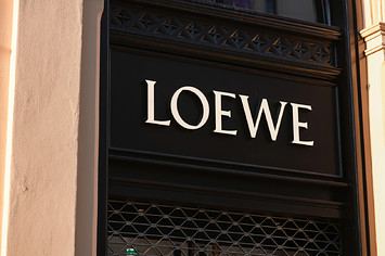 LOEWE logo is pictured on building