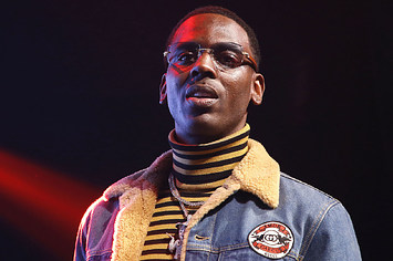 Young Dolph performing in New York City