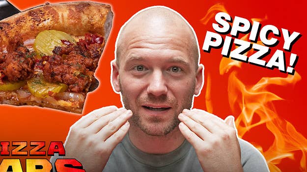 Pizza Wars is back with a bang! On the Season 4 premiere, Nicole Russell must create a pizza spicy enough to make Hot Ones host Sean Evans break a sweat. Will N