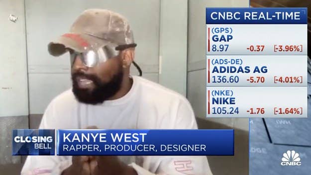 Ye addressed the move on CNBC, saying, "Sometimes I would talk to the guys, the heads, the leaders, and it would be like I was on mute or something."