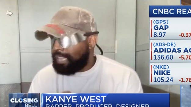 Ye addressed the move on CNBC, saying, "Sometimes I would talk to the guys, the heads, the leaders, and it would be like I was on mute or something."