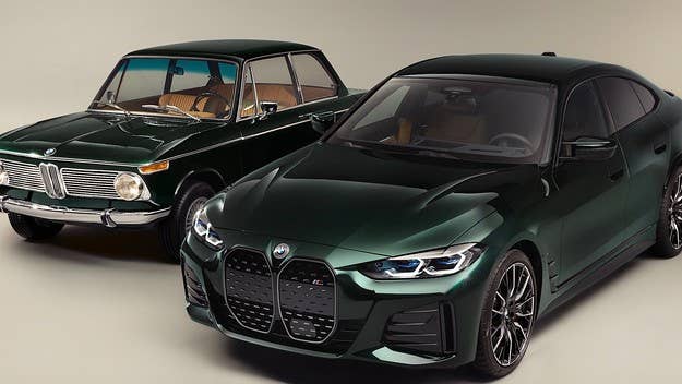 One of the models will be auctioned off next week. Kith founder Ronnie Fieg also worked with BMW to customize his 1972 1602 Elektro in "Vitality Green."