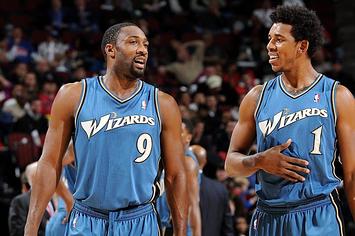 Nick Young and Gilbert Arenas in 2010